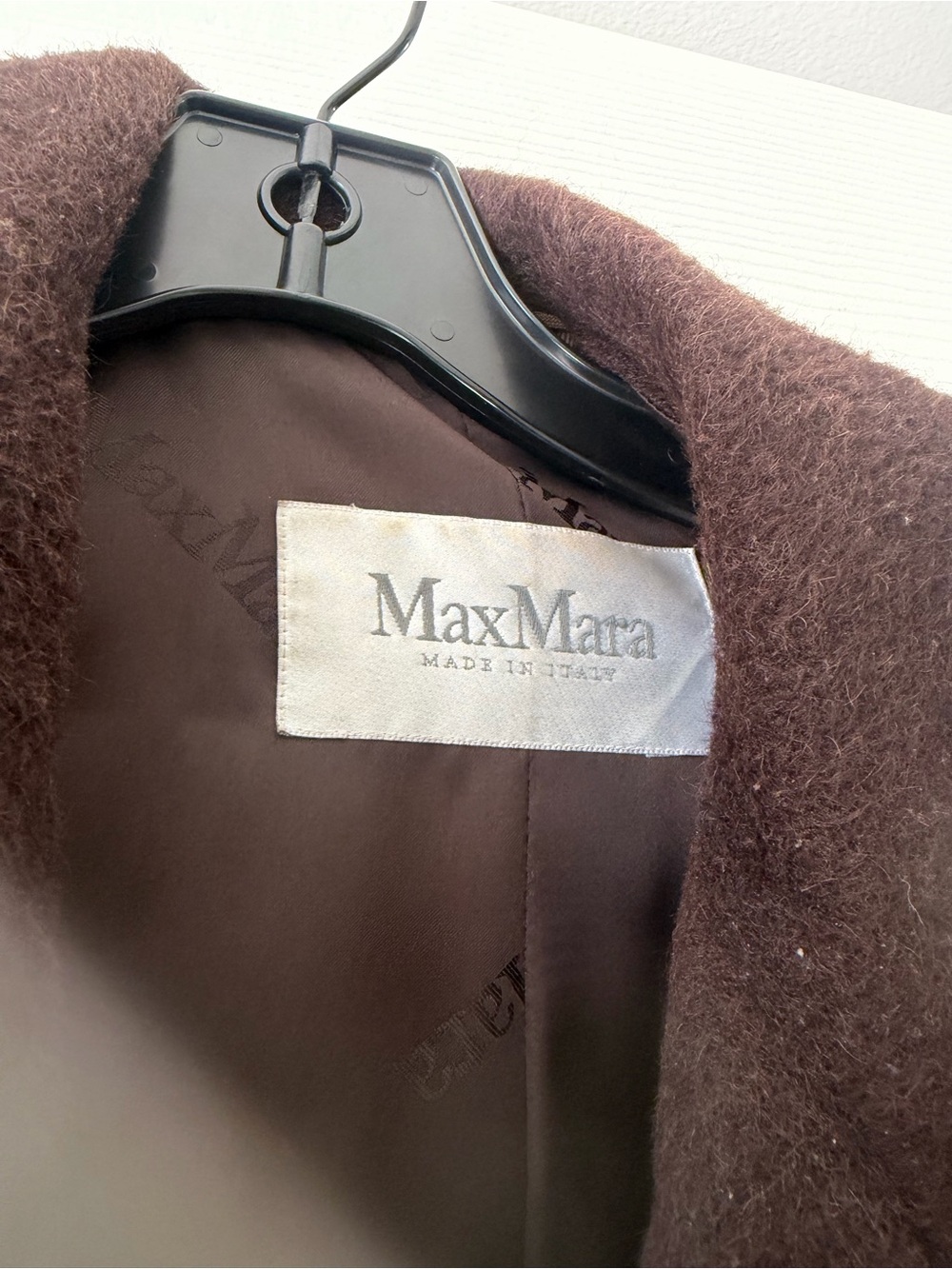 MaxMara Chocolate Brown Short Peacoat - Picture 3 of 8